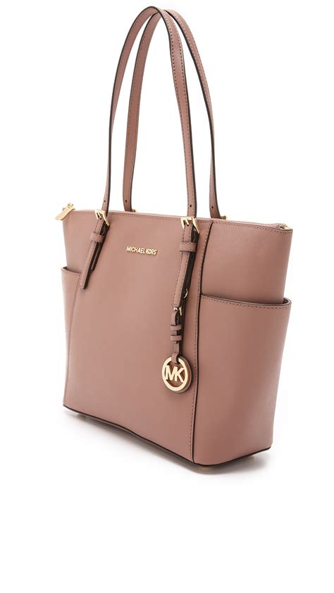 michael kors dusty rose jet set purse|michael kors outlet jet set.